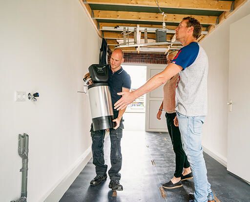 Installie Waterontkalker