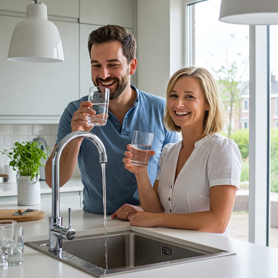 Kalkvrij water met een Waterontharder